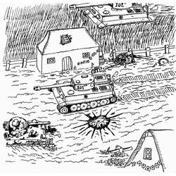 Coloring page: Tank (Transportation) #138062 - Printable coloring pages