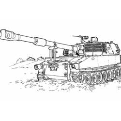 Coloring page: Tank (Transportation) #138069 - Free Printable Coloring Pages