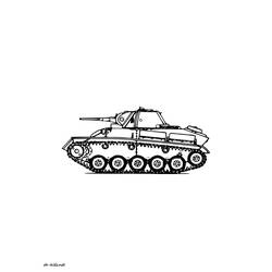 Coloring page: Tank (Transportation) #138071 - Free Printable Coloring Pages