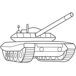 Tank (Transportation) coloring page #192633 to print and color