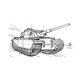 Tank (Transportation) coloring page #192651 to print and color