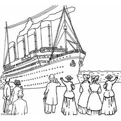 Coloring page: Titanic (Transportation) #201917 - Free Printable Coloring Pages