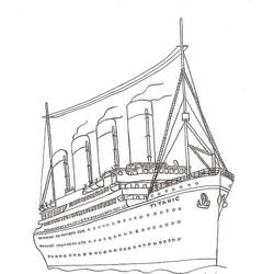 Coloring page: Titanic (Transportation) #201924 - Free Printable Coloring Pages