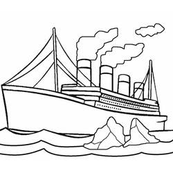 Coloring page: Titanic (Transportation) #201925 - Free Printable Coloring Pages