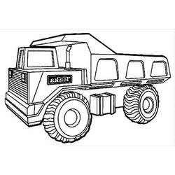 Coloring page: Tonka (Transportation) #144764 - Printable coloring pages
