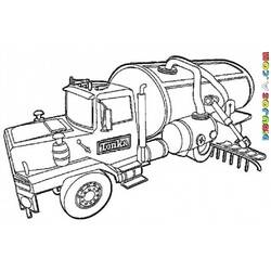Coloring page: Tonka (Transportation) #144806 - Printable coloring pages