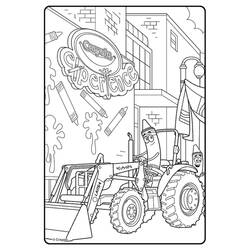 Tractor (Transportation) coloring page #172575 to print and color