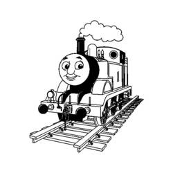 Coloring page: Train / Locomotive (Transportation) #135057 - Free Printable Coloring Pages