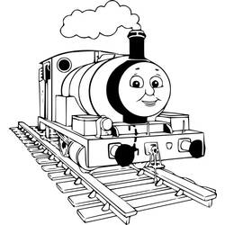 Coloring page: Train / Locomotive (Transportation) #135073 - Free Printable Coloring Pages