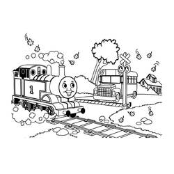 Coloring page: Train / Locomotive (Transportation) #135178 - Free Printable Coloring Pages