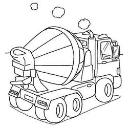 Coloring page: Truck (Transportation) #135575 - Free Printable Coloring Pages