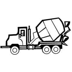 Coloring page: Truck (Transportation) #135576 - Free Printable Coloring Pages