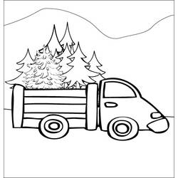 Coloring page: Truck (Transportation) #135607 - Free Printable Coloring Pages