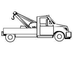 Coloring page: Truck (Transportation) #135632 - Free Printable Coloring Pages