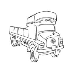 Coloring page: Truck (Transportation) #135642 - Free Printable Coloring Pages