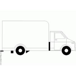 Coloring page: Truck (Transportation) #135671 - Free Printable Coloring Pages