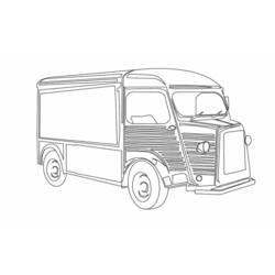 Coloring page: Truck (Transportation) #135672 - Free Printable Coloring Pages
