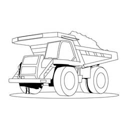 Coloring page: Truck (Transportation) #135677 - Free Printable Coloring Pages