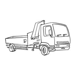 Coloring page: Truck (Transportation) #135690 - Free Printable Coloring Pages
