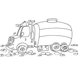 Coloring page: Truck (Transportation) #135704 - Free Printable Coloring Pages