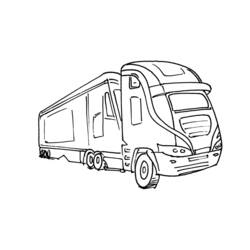 Coloring page: Truck (Transportation) #135713 - Free Printable Coloring Pages
