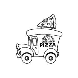 Coloring page: Truck (Transportation) #135759 - Printable coloring pages
