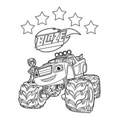 Truck (Transportation) coloring page #180665 to print and color
