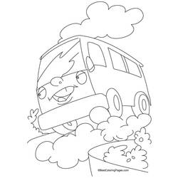 Coloring page: Van (Transportation) #145120 - Printable coloring pages