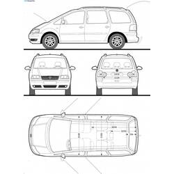Coloring page: Van (Transportation) #145269 - Printable coloring pages