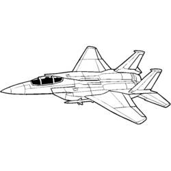 Coloring page: War Planes (Transportation) #141038 - Printable coloring pages