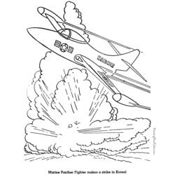 Coloring page: War Planes (Transportation) #141064 - Free Printable Coloring Pages