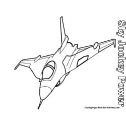 Coloring page: War Planes (Transportation) #141086 - Free Printable Coloring Pages