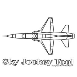 Coloring page: War Planes (Transportation) #141087 - Free Printable Coloring Pages