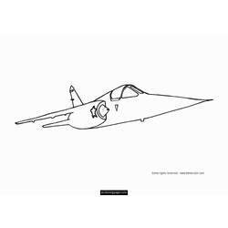 Coloring page: War Planes (Transportation) #141091 - Printable coloring pages