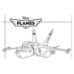 Coloring page: War Planes (Transportation) #141113 - Printable coloring pages