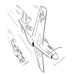 Coloring page: War Planes (Transportation) #141249 - Free Printable Coloring Pages