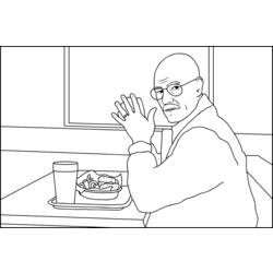 Coloring page: Breaking Bad (TV Shows) #151043 - Printable coloring pages