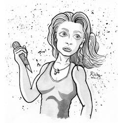 Coloring page: Buffy the vampire slayer (TV Shows) #152701 - Printable Coloring Pages