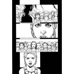 Coloring page: Buffy the vampire slayer (TV Shows) #153080 - Printable Coloring Pages