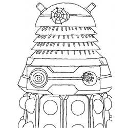 Coloring page: Doctor Who (TV Shows) #153186 - Printable coloring pages