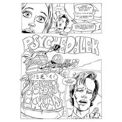 Coloring page: Doctor Who (TV Shows) #153330 - Printable coloring pages
