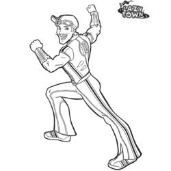 Coloring page: Lazytown (TV Shows) #150788 - Printable coloring pages