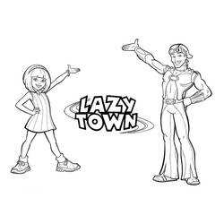Coloring page: Lazytown (TV Shows) #150805 - Printable coloring pages