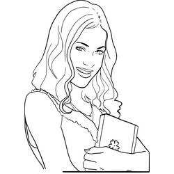 Coloring page: Violetta (TV Shows) #170453 - Free Printable Coloring Pages