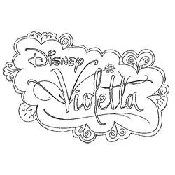 Coloring page: Violetta (TV Shows) #170456 - Free Printable Coloring Pages