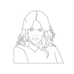 Coloring page: Violetta (TV Shows) #170464 - Free Printable Coloring Pages
