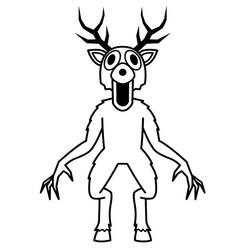 99 Nights in the Forest (Video Games) coloring page #221586 to print and color