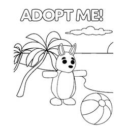 Adopt Me (Video Games) coloring page #174372 to print and color