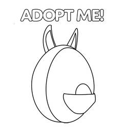 Adopt Me (Video Games) coloring page #174373 to print and color