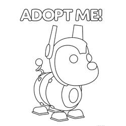 Adopt Me (Video Games) coloring page #174375 to print and color